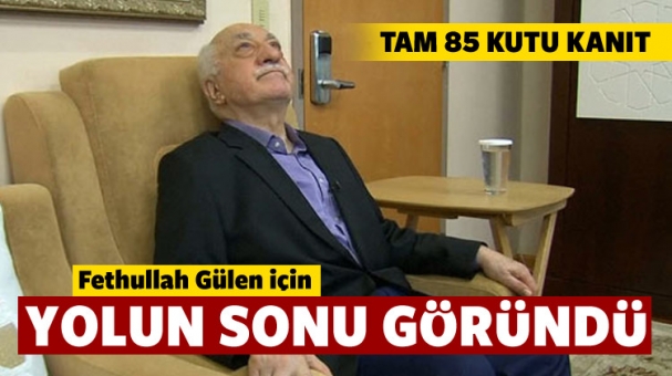 Yolun sonu göründü: 85 kutu delil inceleniyor