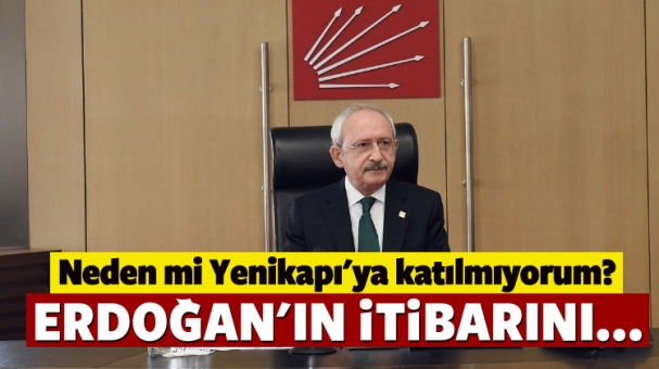 Kılıçdaroğlu'ndan Yenikapı açıklaması