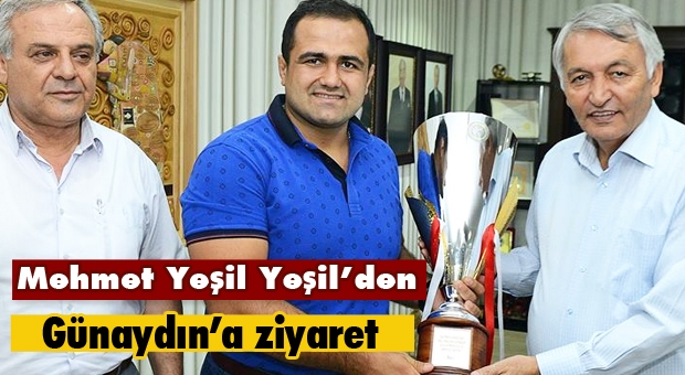 YEŞİL YEŞİL, BAŞKAN GÜNAYDIN’I ZİYARET ETTİ