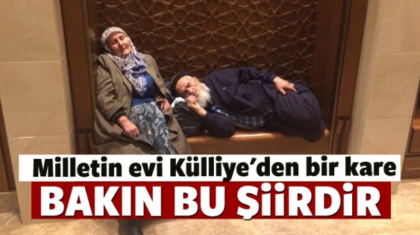 Milletin Evi Külliye'den Anlamlı Resim