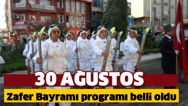 Isparta'da 30 Ağustos Zafer Bayramı Tören Programı Açıklandı