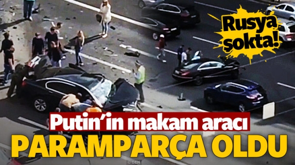 Putin'in Makam Arabası Paramparça Oldu!