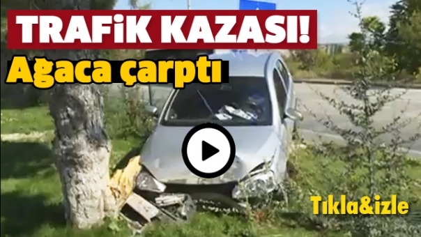 ISPARTA'DA FECİ KAZA! AĞACA ÇARPTI