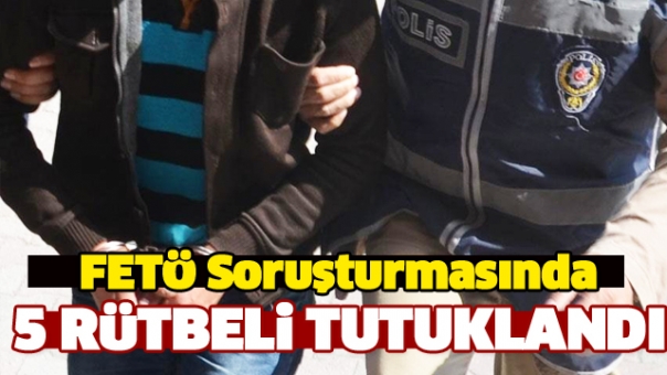 Isparta'da 5 Rütbeli Asker Tutuklandı