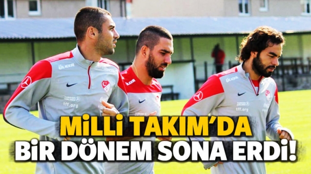 Milli Takım'da bir dönem sona erdi!