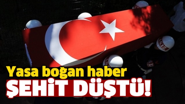 Isparta'da Yasa boğan Haber Şehit Düştü!