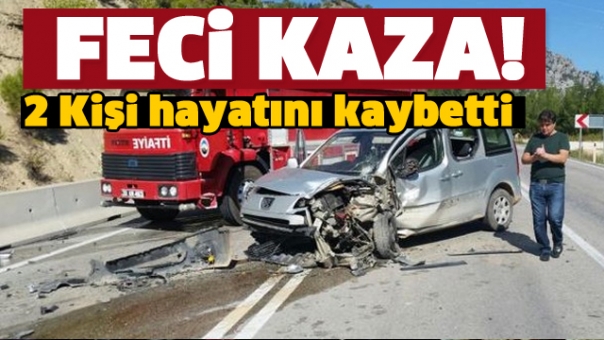 Isparta'da Trafik Kazası!