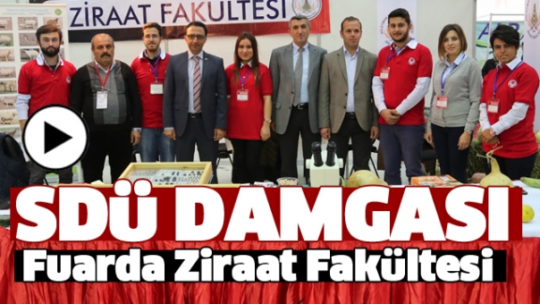 SDÜ “Göller Bölgesi Tarım ve Hayvancılık Fuarı”na Katıldı