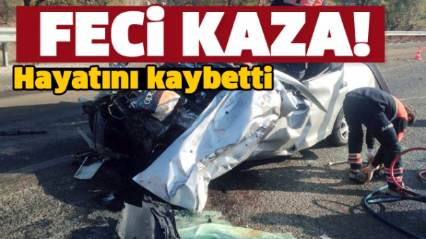 Isparta'da Trafik Kazası! Hayatını Kaybetti