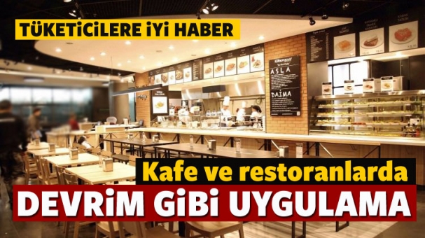 Lokanta ve restoranlarda yeni dönem!