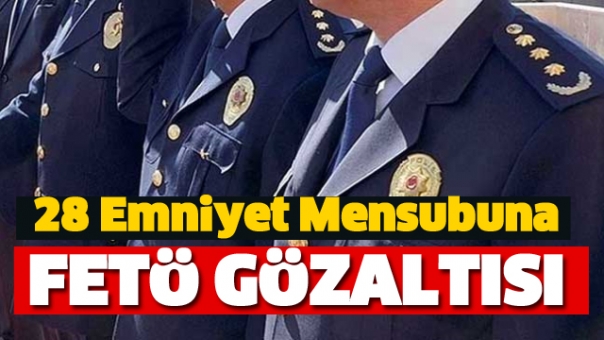 Isparta'da 28 Emniyet Mensubuna FETÖ Gözaltısı