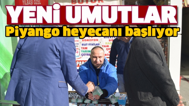 Büyük ikramiye heyecanı başlıyor