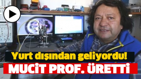 ISPARTA'DA MUCİT PROFESÖR BUNU DA ÜRETTİ!