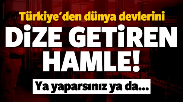 Türkiye dünya devlerini böyle dize getirdi