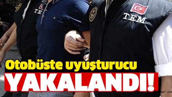 Isparta'da Yolcu Otobüsünde Uyuşturucu Yakalandı