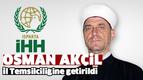 ISPARTA İHH TEMSİLÇİSİ DEĞİŞTİ