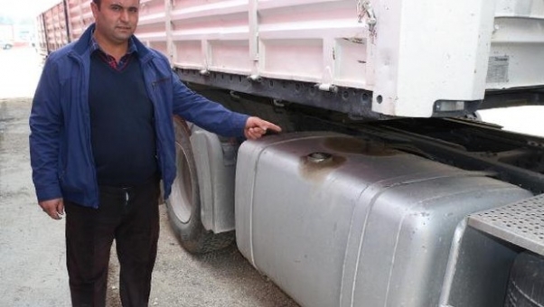 450 Litre Akaryakıt Çaldılar