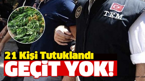 ISPARTA'DA ZEHİR TACİRLERİNE GEÇİT YOK!