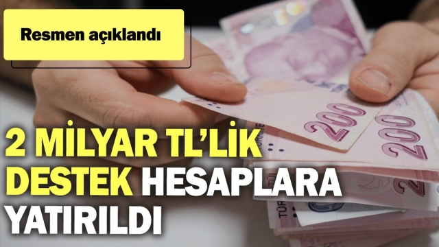 2 Milyar TL’lik Tarımsal Destek Çiftçilerin Hesaplarına Yatırıldı