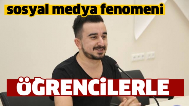 Sosyal Medya Fenomeni Halil Söyletmez SDÜ’de