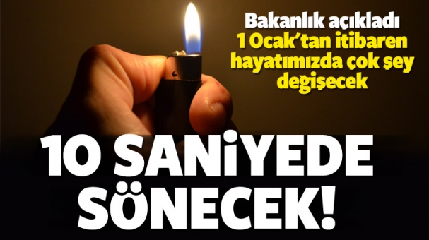 10 Saniyede Sönecek!