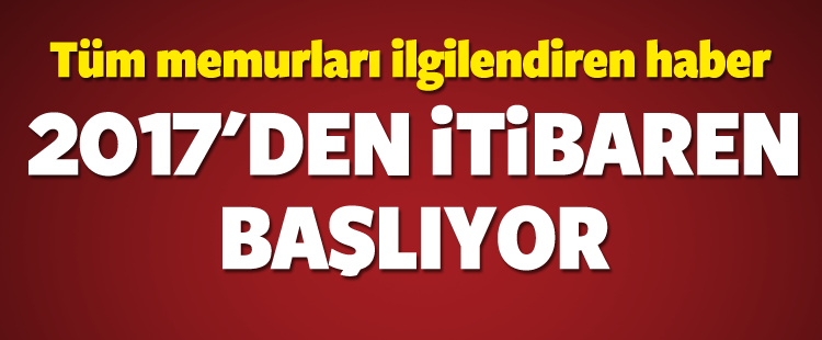 Tüm Memurları İlgilendiren Haber!