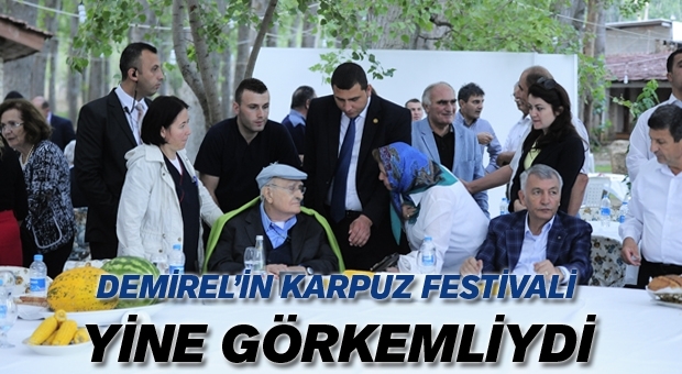 25. Geleneksel Karpuz Festivali Yapıldı.