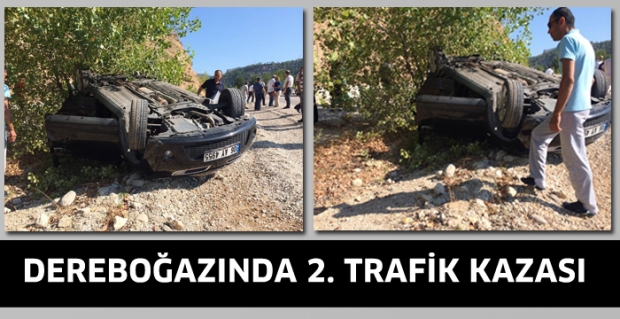 Isparta Antalya Karayolunda günün ikinci trafik kazası