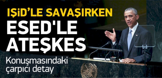 Obama IŞİD'le savaşırken Esed'le ateşkes önerdi