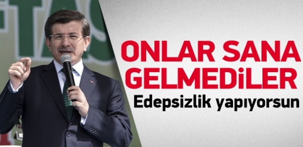 Davutoğlu: Tuğluk'un yaptığı edepsizlik