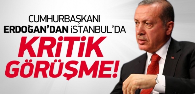 Erdoğan'dan çok kritik görüşme