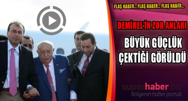 Süleyman Demirel’in zor anları