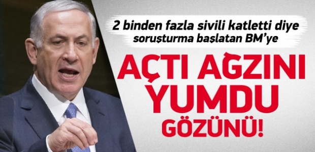 Netanyahu'dan BM'ye sert sözler