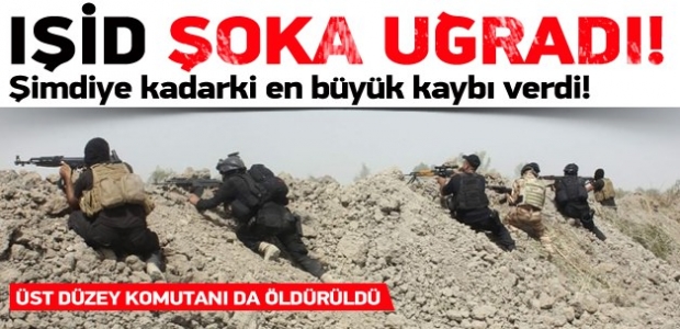 100 IŞİD militanı öldürüldü