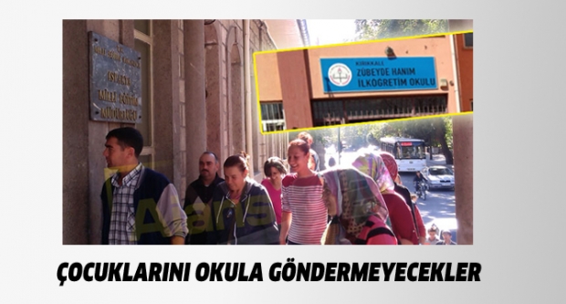 Sorun Çözülmezse Çocuklarını Okula Göndermeyecekler!