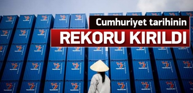 Cumhuriyet tarihinin rekoru kırıldı