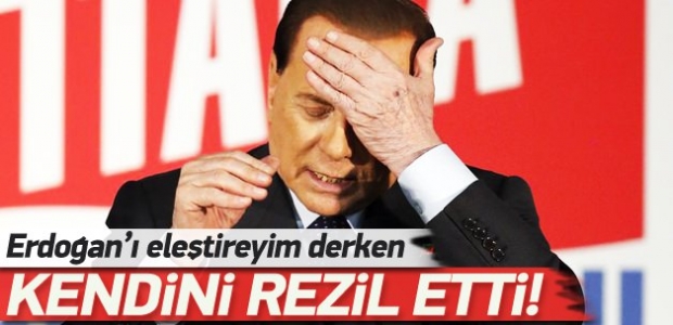 Skandal Türkiye yorumu, Berlusconi'yi rezil etti