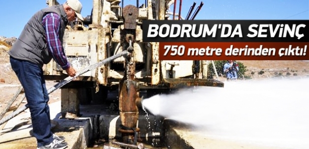 Bodrum'da sevinç: 750 metre derinlikte bulundu