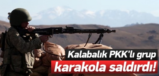 PKK Tunceli'de karakola saldırdı!