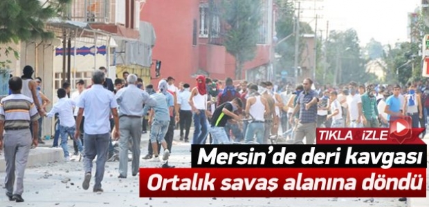 Deri yüzünden ortalık karıştı: 6 yaralı