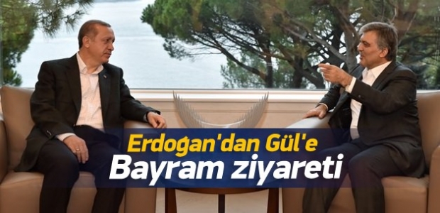 Erdoğan'dan Gül'e sürpriz ziyaret