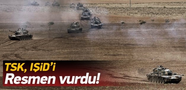 TSK, IŞİD'i resmen vurdu!