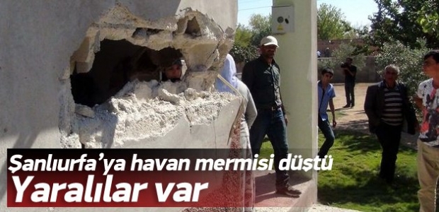 Havan topu mermisi eve isabet etti: 4 yaralı