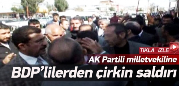 AK Partili vekile taşlı saldırı