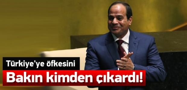 Sisi öfkesini bakın kimden çıkardı