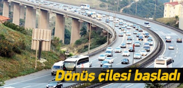 Dönüş çilesi başladı