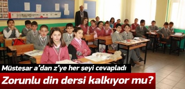 Yusuf Tekin: Zorunlu din dersi kalkmayacak