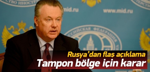 Rusya'dan flaş tampon bölge açıklaması