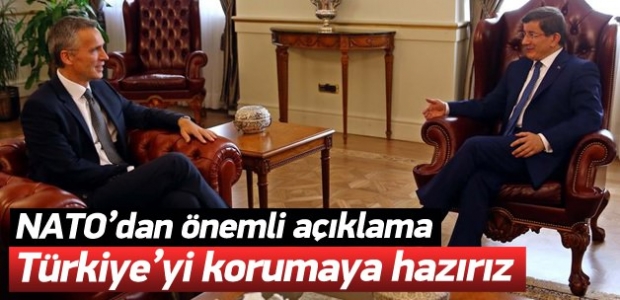 NATO: Her zaman Türkiye'yi korumaya hazırız