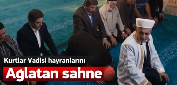 Vadi hayranlarını ağlatan sahne!